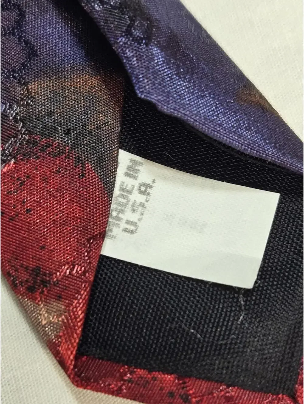 Wembley Floral Pattern Men's Polyester Tie